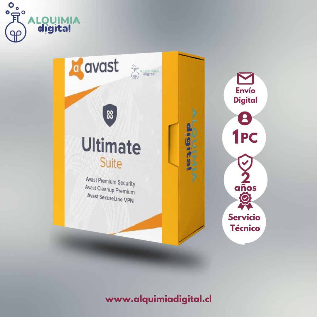 Avast Ultimate 2022 1 Equipo 2 Años