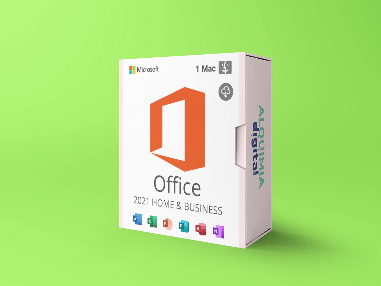 Office 2021 Hogar & Empresas para Mac (Re-instalable)